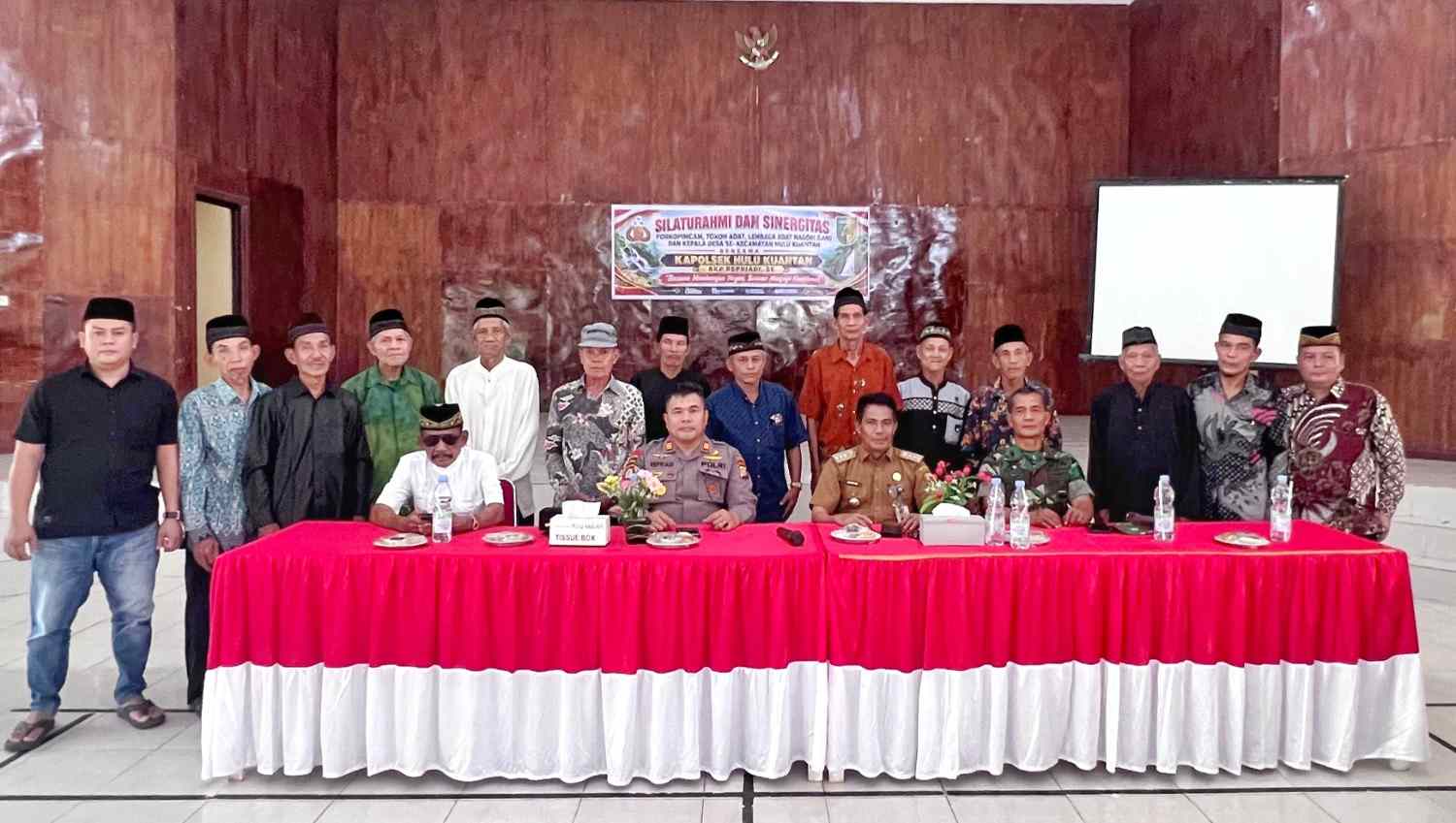 Forkopimcam Hulu Kuantan Perkuat Sinergitas, Gelar Silaturahmi Bersama Kapolsek Baru, LAN, Tokoh Adat dan Kades se-Kecamatan