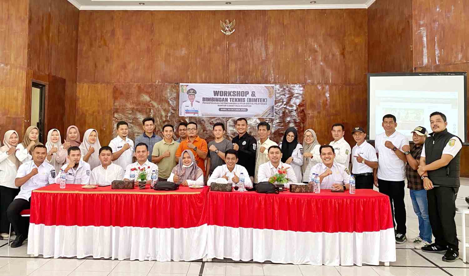 Tingkatkan Kualitas Pelayanan Publik, Kecamatan Hulu Kuantan Gelar Workshop Digitalisasi Sistem Pelayanan Terintegrasi